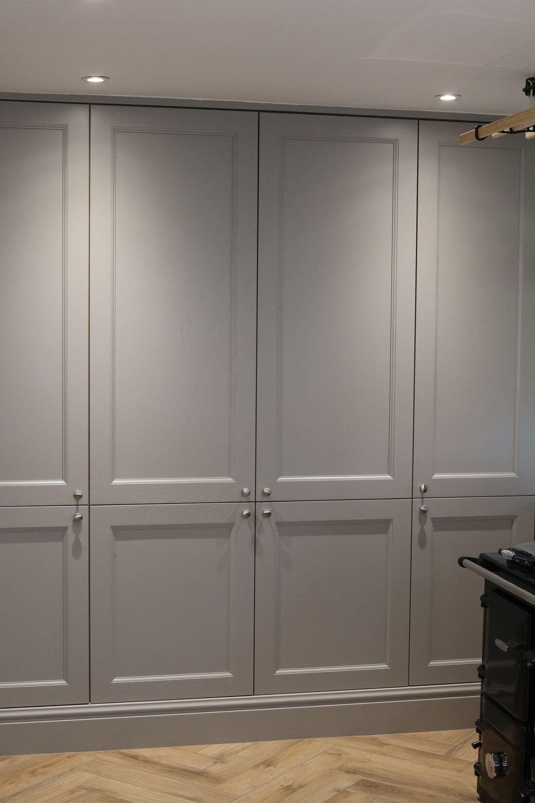 Kitchen full height cupboard doors