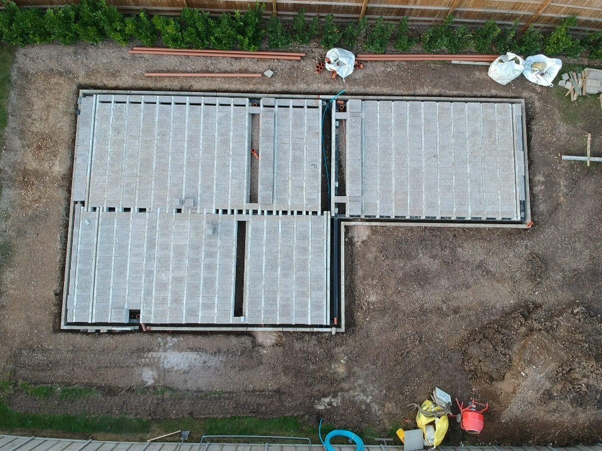 Foundations installed in property development in Walberton