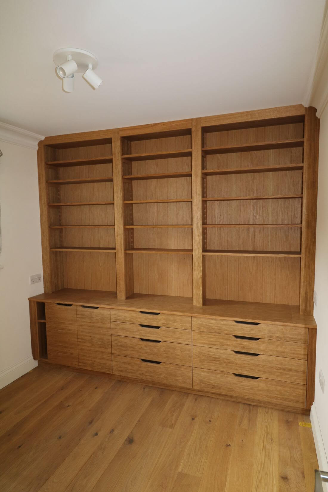 Wooden filing and storage unit